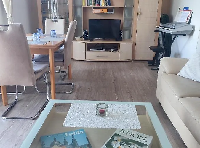 Lägenhet Ferienwohnung Marsteller In Glaeserzell Mit Wlan *